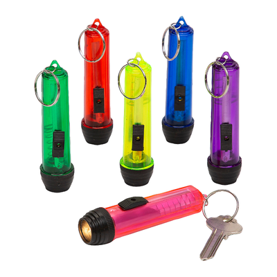 2 1/8" Flashlight Keychain 12/pk