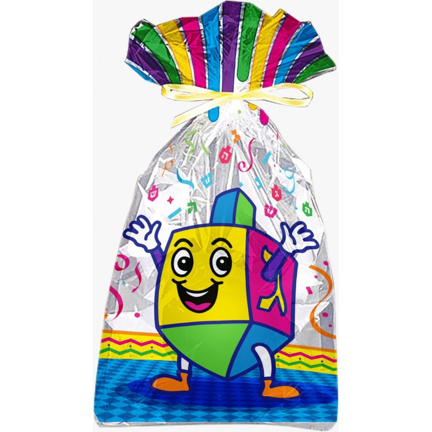 Chanukah Cellophane Bags 5" x 10"
