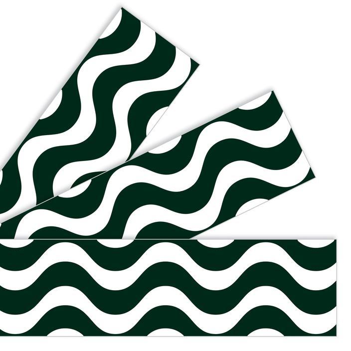 Wavy Black Borders 2 3/4in x 35 3/4ft 12/pk