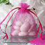 Organza Bags Drawstring 3"x4" 12/pk  (Blush)