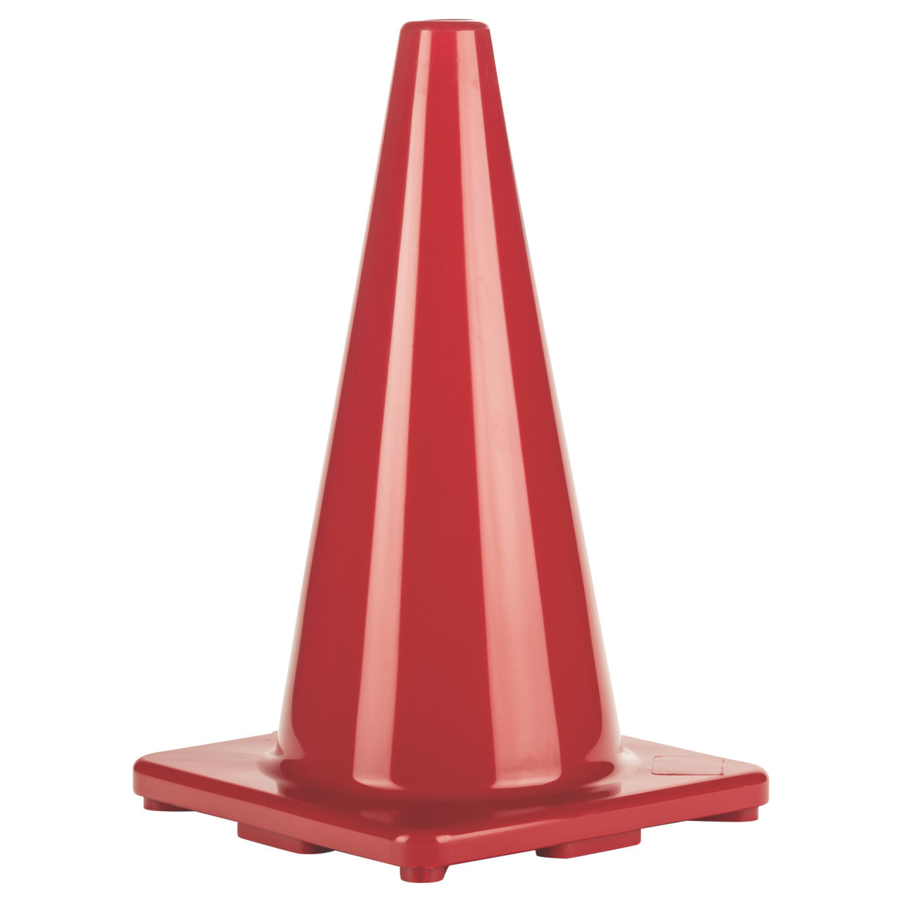 Flexible Traffic Vinyl Cone 18"H Red 1/pc