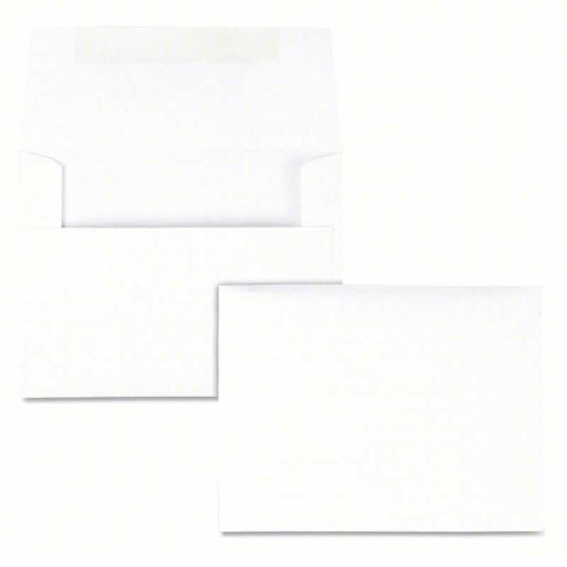 White Invitation Envelopes 100/pk 4.5" x 5 3/4"