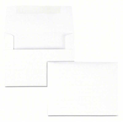 White Invitation Envelopes 100/pk 4.5" x 5 3/4"