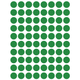 Color Coding Dot Stickers All 1/2" Green 13mm Color Print 32/pk