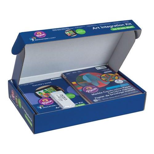 1st Grade Math Art Integration Kit, Measurement, 19-1/4" x 12-5/8" x 3-1/2", 1 Kit