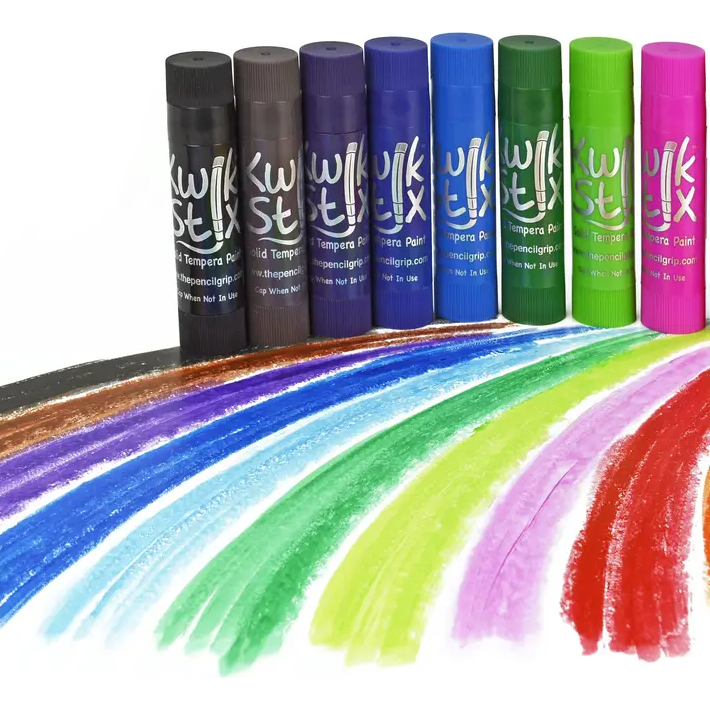 Washable Assorted Tempera paint Stick Classpack 144 ct.