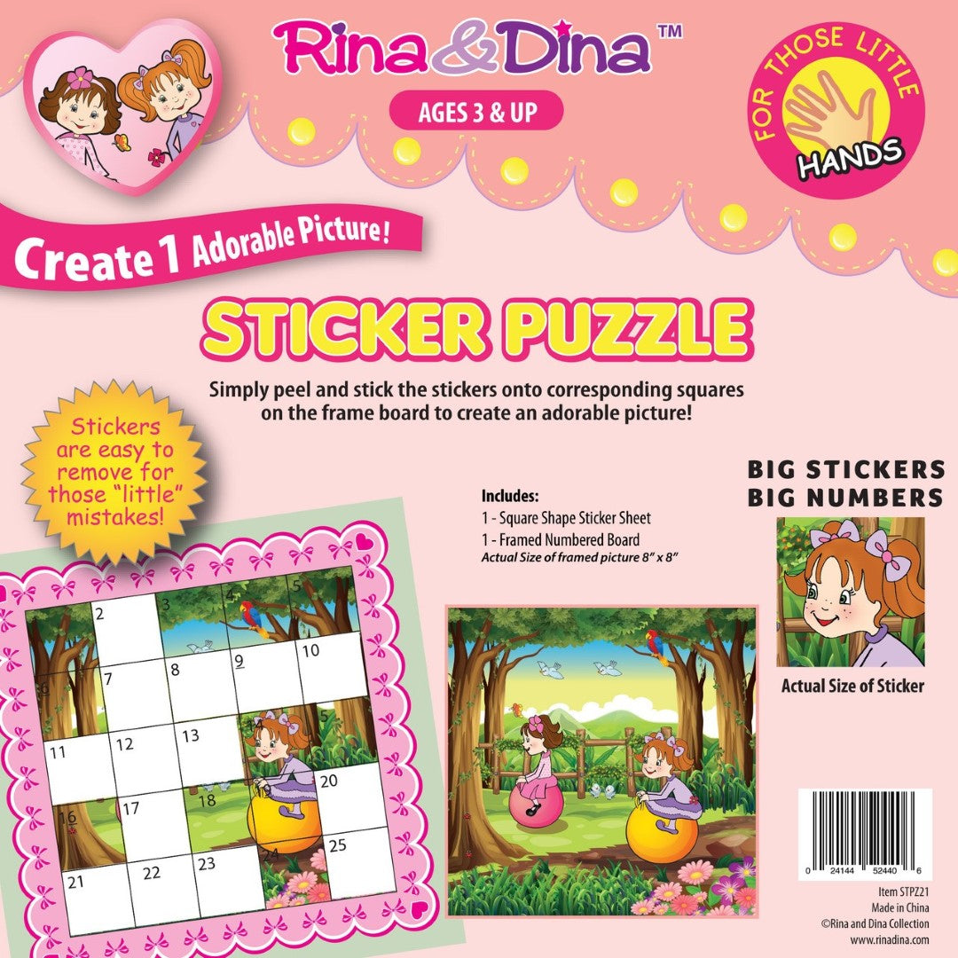 Little Hands Sticker Puzzle/Jumping Balls