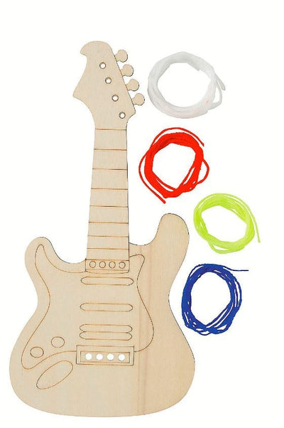 Color Your Own Guitar 6" x 12" 6/pk