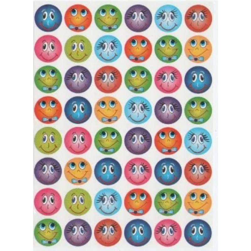 Smile Stickers (10 Sheets)