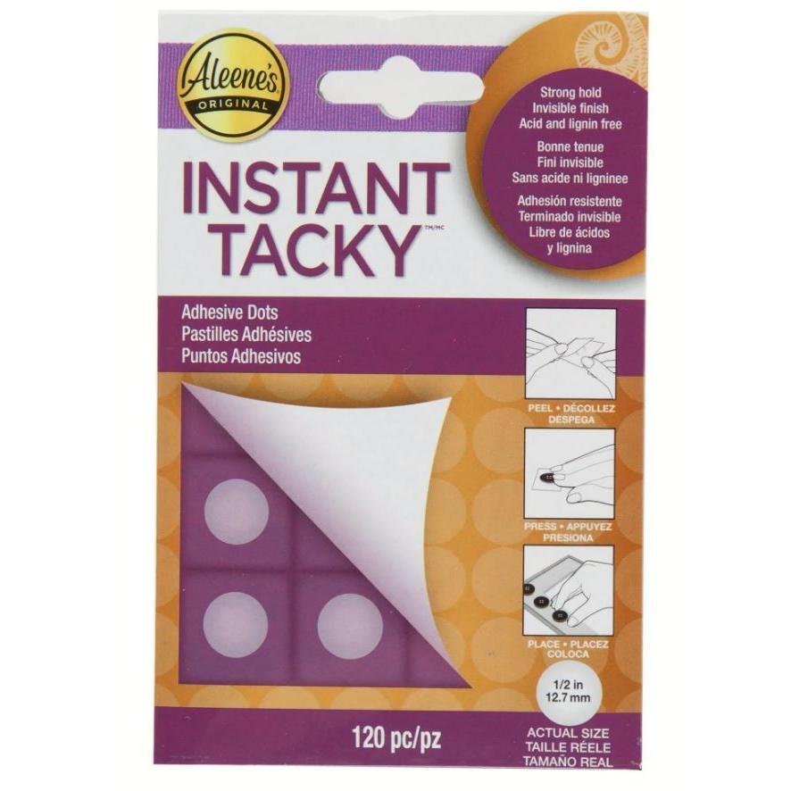 Aleene's Tacky Adhesive Dots 1/2" 120pcs