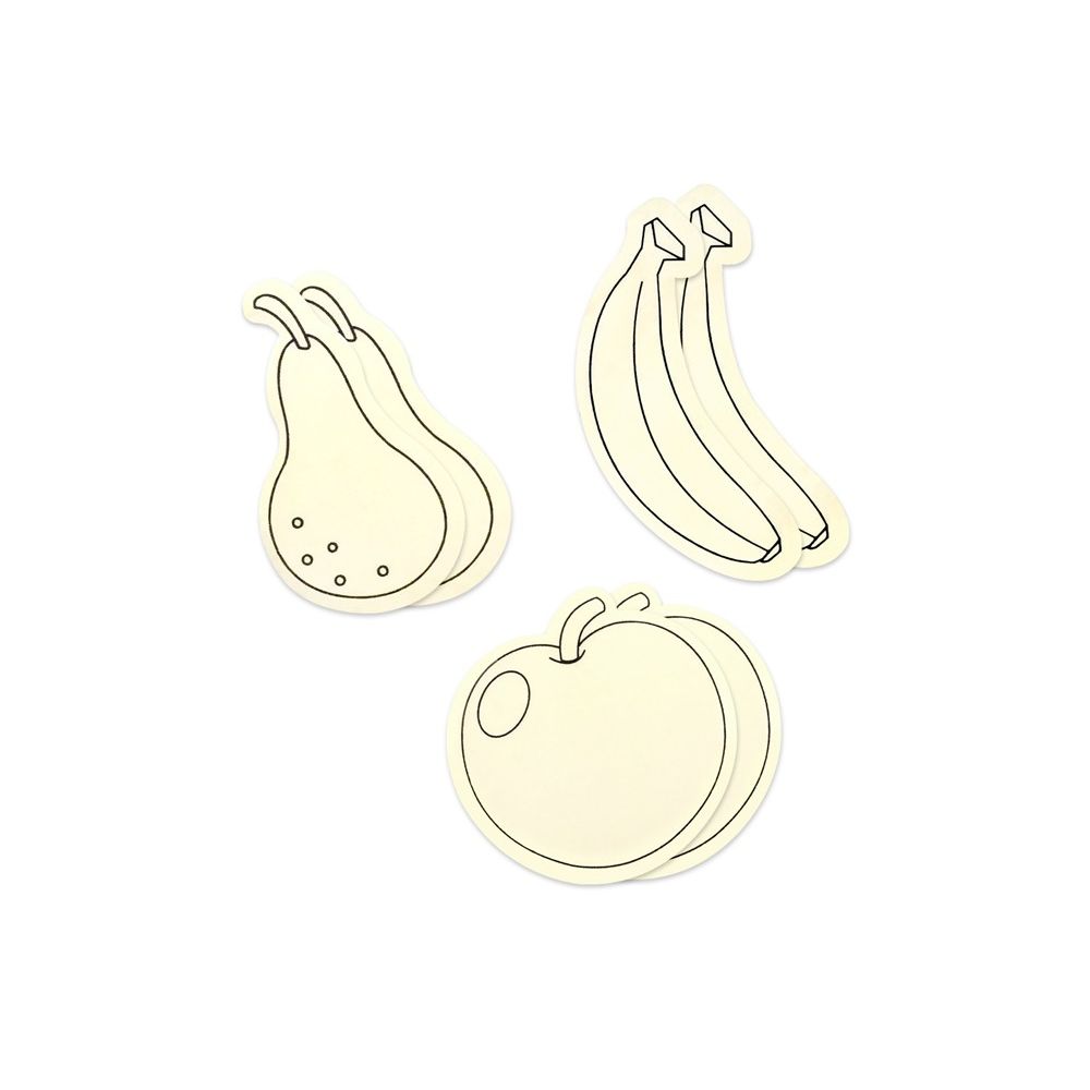 DIY Wood Printed Cut-Outs 6/pk