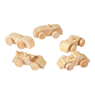 DIY Unfinished Wood Cars 12/pk