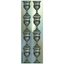 Silver Bechers Stickers 6 On A Sheet (25 Sheets)
