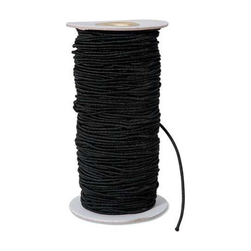 2mm Elastic Cord 76 yards (Black)
