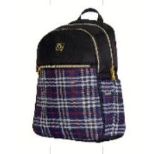 Plaid Backpack 14"