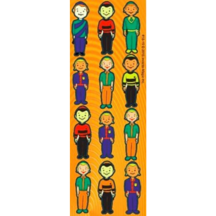 Boy Die Cut Stickers (25 sheets)