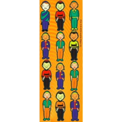 Boy Die Cut Stickers (25 sheets)