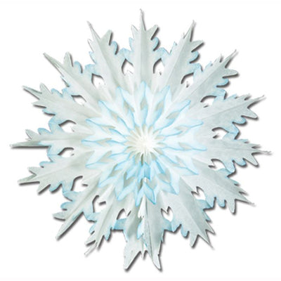 Dip-Dyed Snowflake 17"