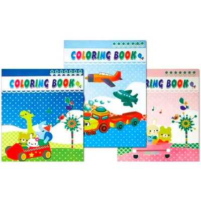 Coloring Book with stickers