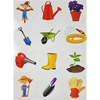 Gardening Sticker 1 1/2" (10 Sheets)