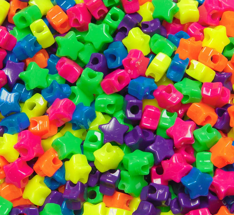 Star Pony Bead Hot Multi 13mm 450 pc