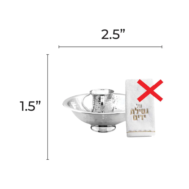 Washcup in Bowl (Wrong)  Cutout 2.5-inch