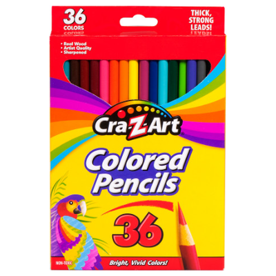 Crazy Art Colored pencils 36ct