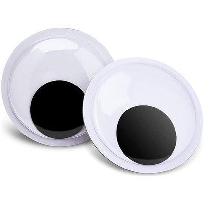 Paste On Wiggle Eyes (3.15", 2/pk)