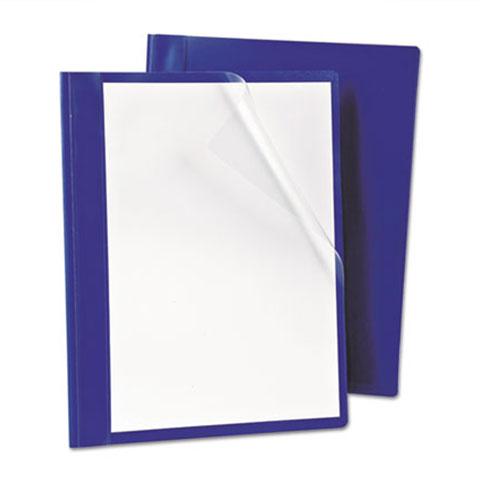 Clear Front Report Cover, Tang Fasteners 25/Box