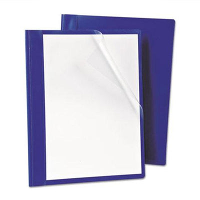 Clear Front Report Cover, Tang Fasteners 25/Box