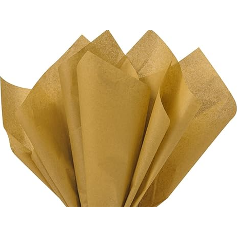 Tissue Paper Gold 20" x 20" 10ct