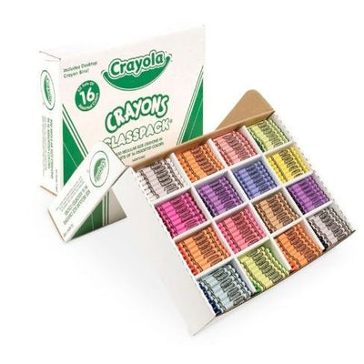 Crayola Crayon Classpack 16 Colors 800/pk