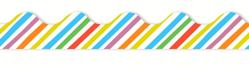 Mindset Rainbow Striped Border