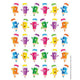 Pencil Smiley Faces Theme Stickers 1" 120/pk