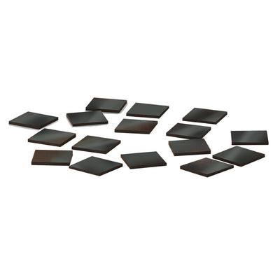 Self-Adhesive Magnet Squares, 1-Inch, 24 Pcs