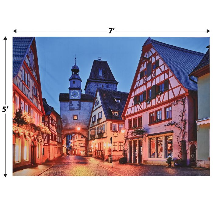 Oktoberfest Fabric Backdrop 5' x 7'  1/Pkg