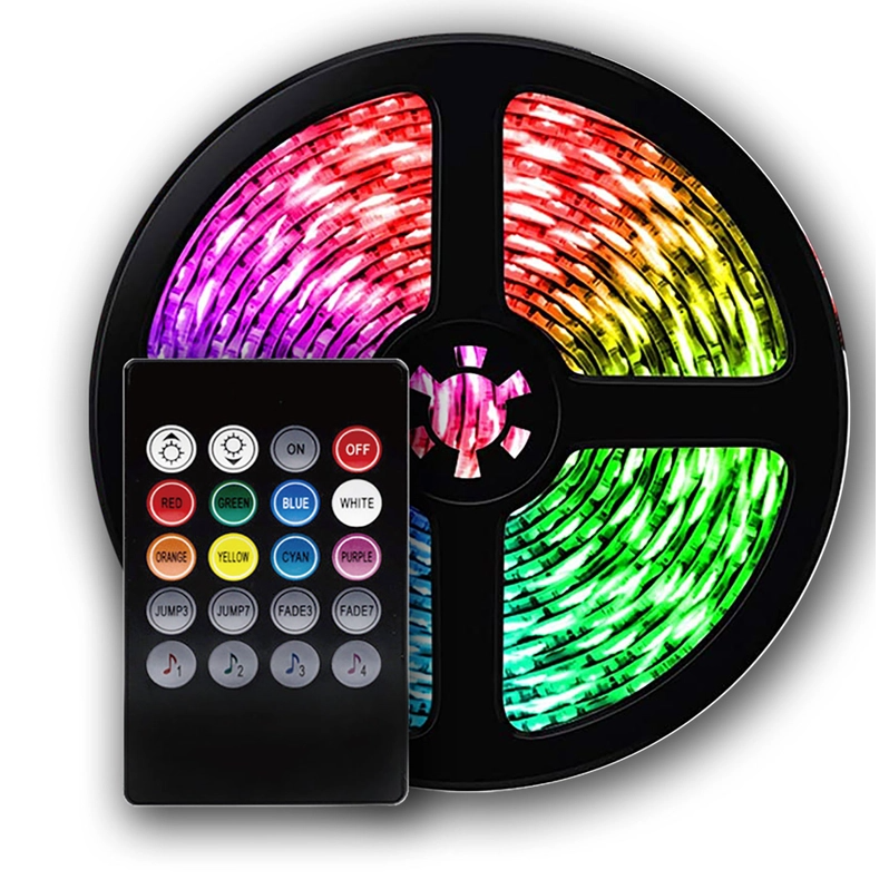 LED Multi Color Strip 20 Ft With Remote