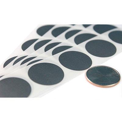 Silver Circle Scratch Off (1 1/4", 5,000 Pack)