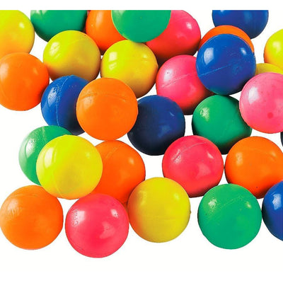 Mini Neon Bouncing Balls 3/4" 144/pk