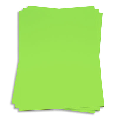 Cardstock Neon Green 65 lb 250/pk