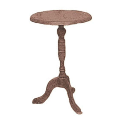 Candlestick table Brown miniature