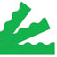 Solid Color Scalloped Borders