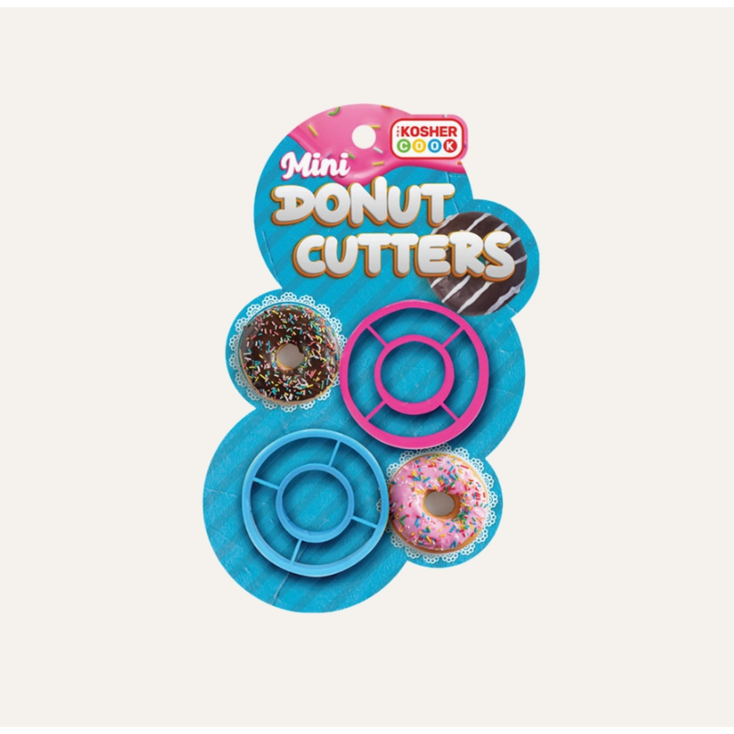 Mini Chanukah Donut Cutter 2/pk