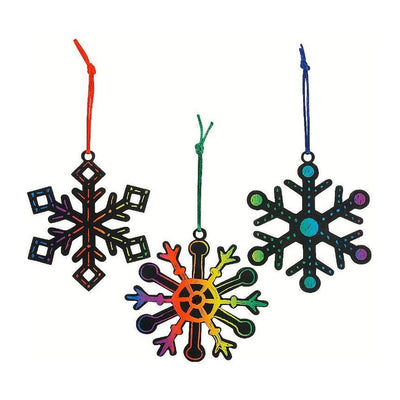 Snowflake Scratch Offs