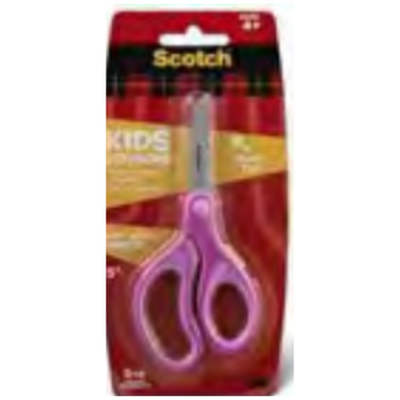 Scotch Kids Scissors, Soft Grip , Blunt, 5"