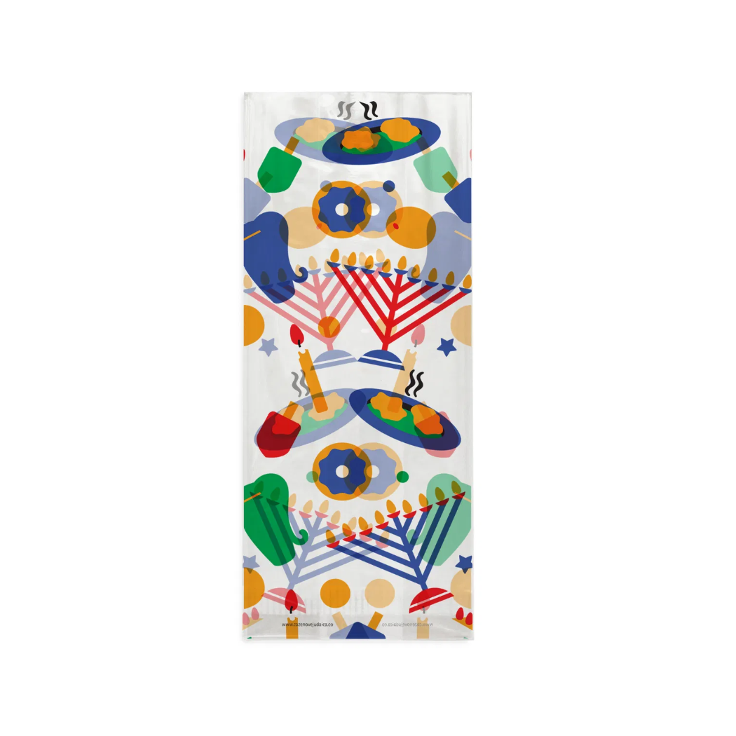 Chanukah Treat Bags  5.1"x11.4"  20/pk