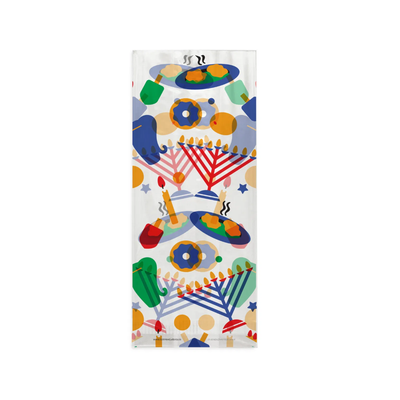 Chanukah Treat Bags  5.1"x11.4"  20/pk