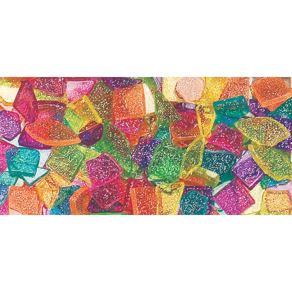 Broken Mosaics Jelly Sparkle Multi color Stone 20mm 64g