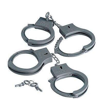Handcuffs with Keys 11" 1/pk