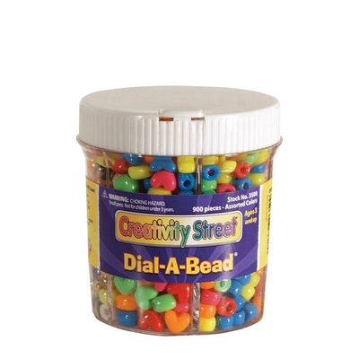 Dial-A-Bead Assorted Colors, Sizes and Shapes, 900 Pieces